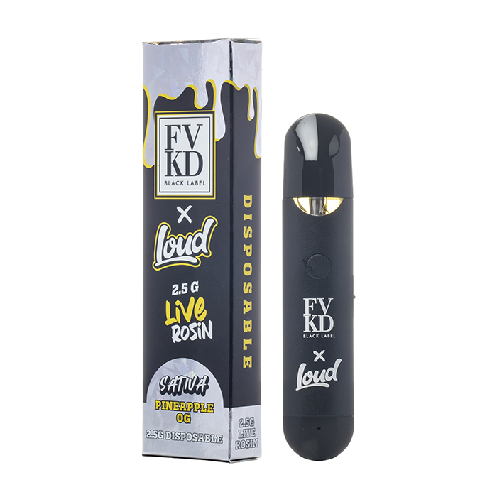 FVKD x LOUD THCA 2.5mL Disposable