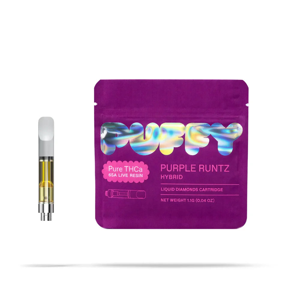 Puffy THCa Liquid Diamond Live Resin 1.1ml Cartridge (10pk)